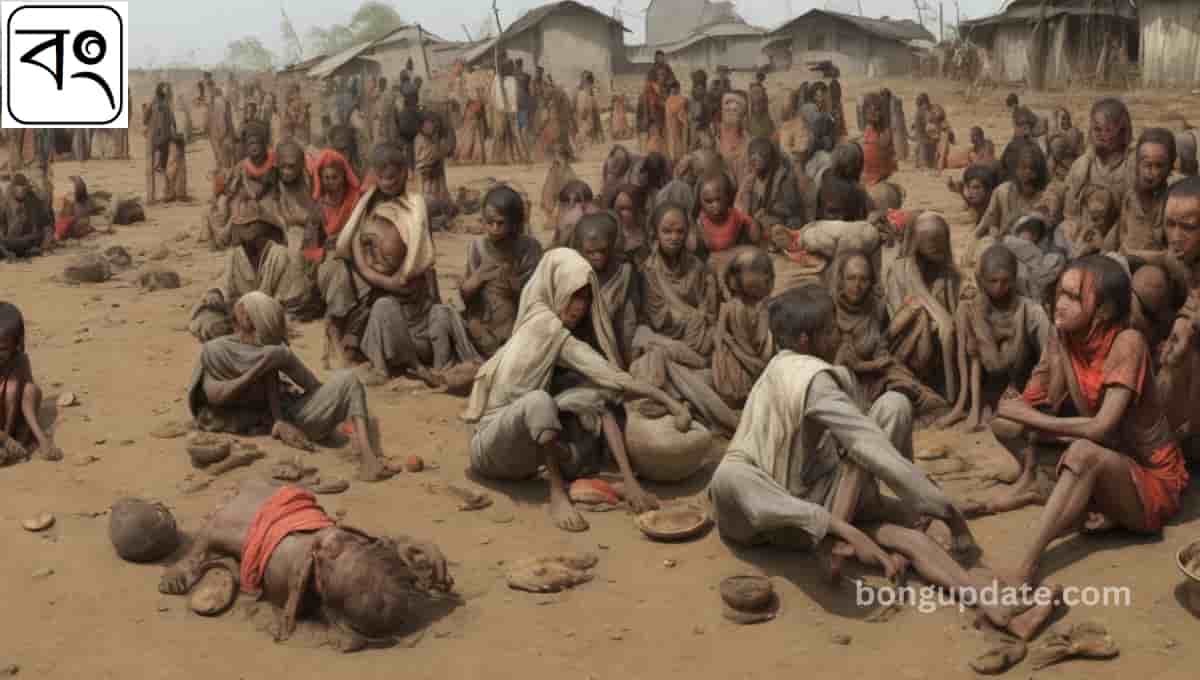 Great Bengal Famine in Bengali