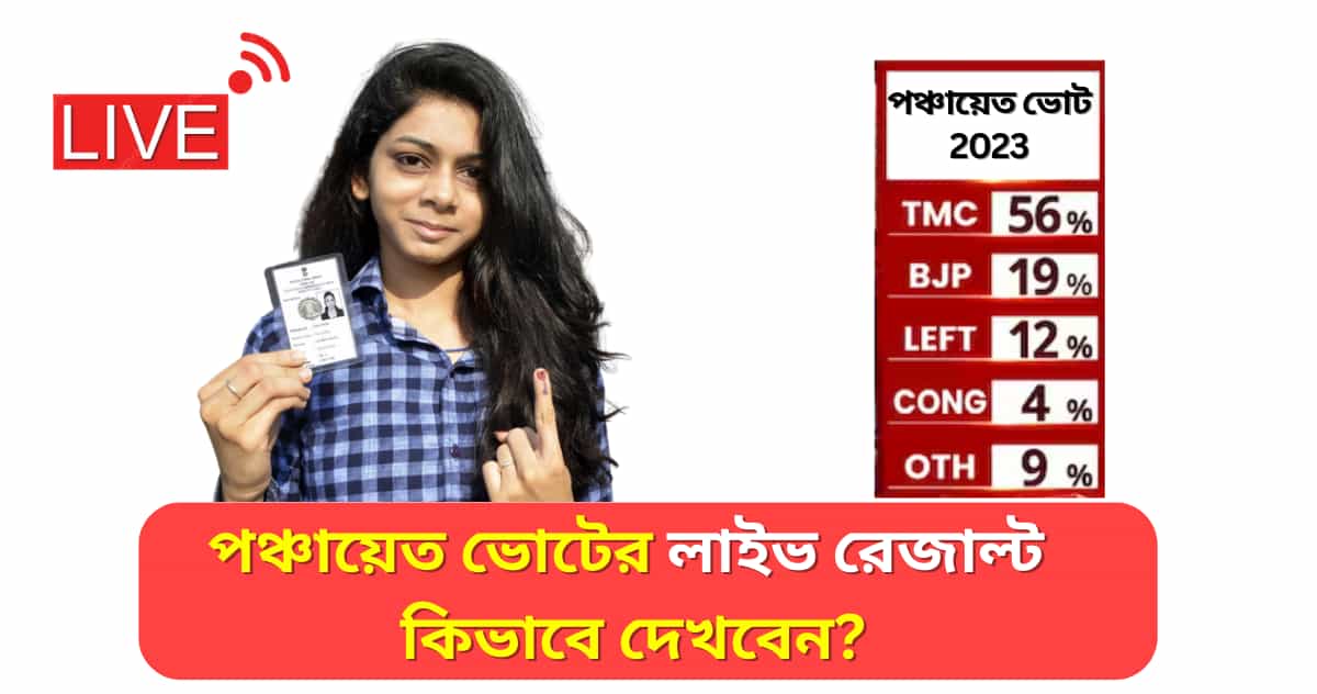 wb panchayat vote live result 2023