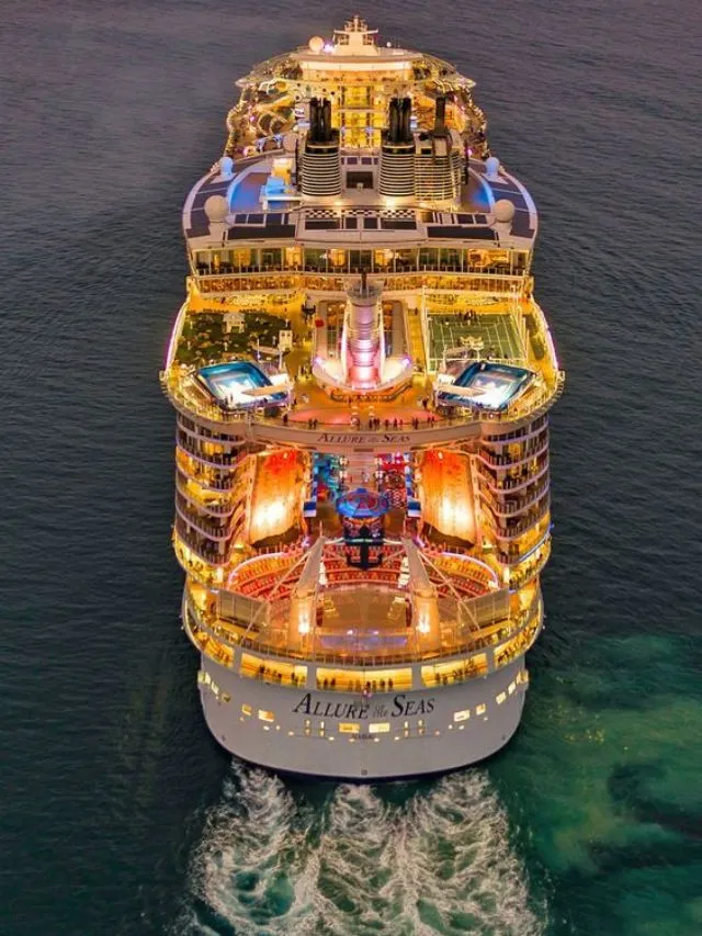 Top 10 largest cruise ship in the World 2024